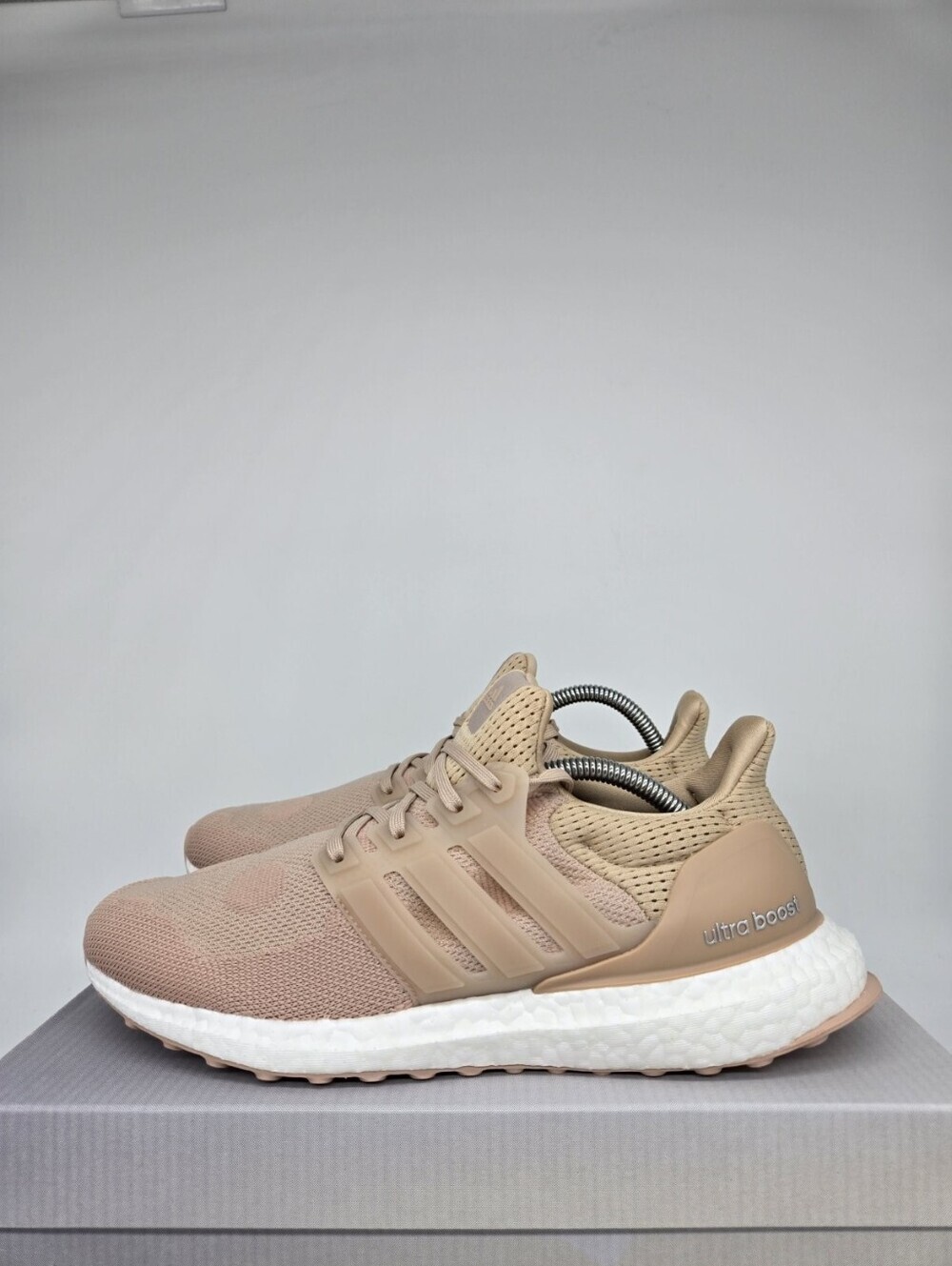 Adidas Women's Ultraboost 1.0 DNA H03834 Ash Pearl Running Shoes Size 6.5